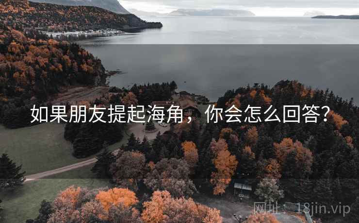 如果朋友提起海角，你会怎么回答？