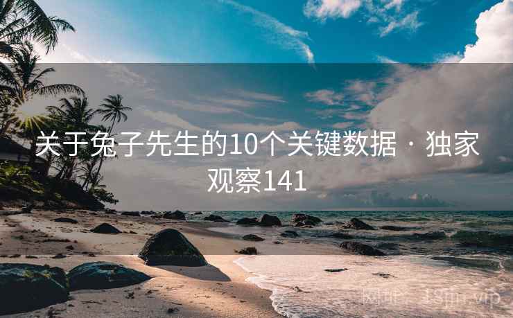 关于兔子先生的10个关键数据 · 独家观察141