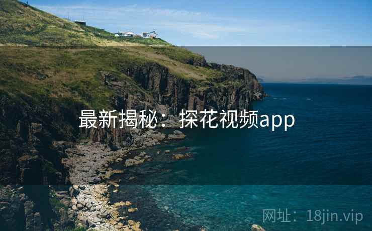 最新揭秘：探花视频app