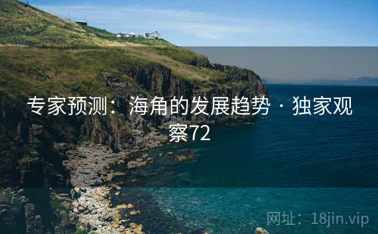 专家预测:海角的发展趋势 · 独家观察72 专家预测:海角的发展趋势 · 独家观察72